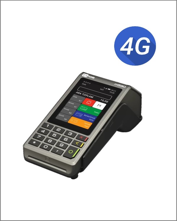 İnPos M530 4G Yeni Nesil Mobil Yazar Kasa POS İnPos M530 4G Yeni Nesil Mobil Yazar Kasa POS